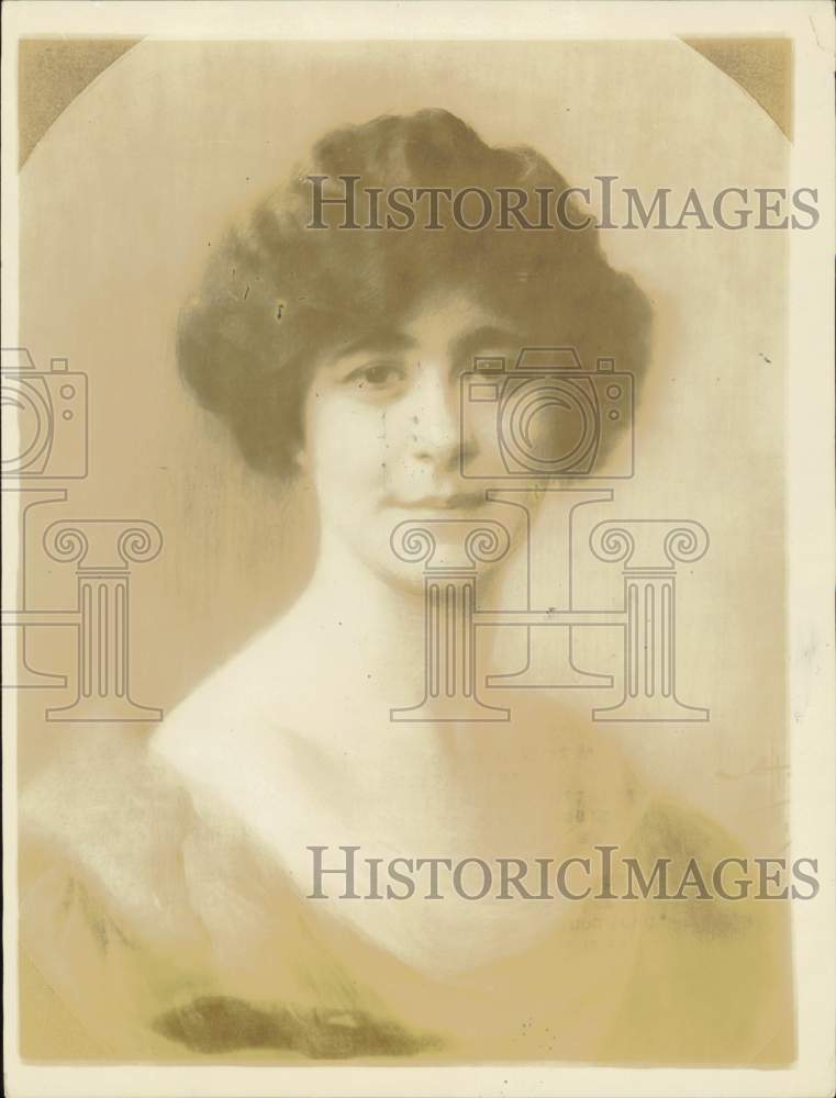 1921 Press Photo Miss Louise Gautier Witherbee of Port Henry, New York- Historic Images