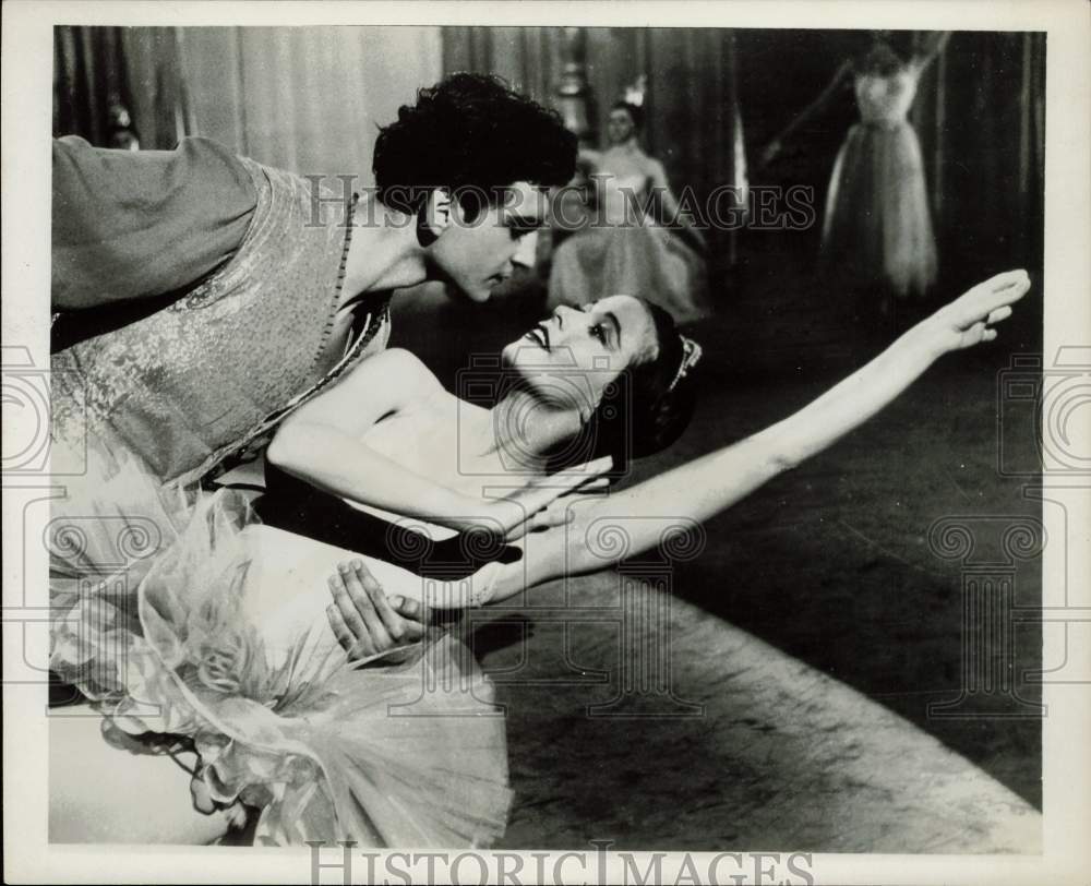 Press Photo Heino Hallhuber and Elisabeth Mueller in G.W. Pabst&#39;s &quot;Ballerina&quot;- Historic Images