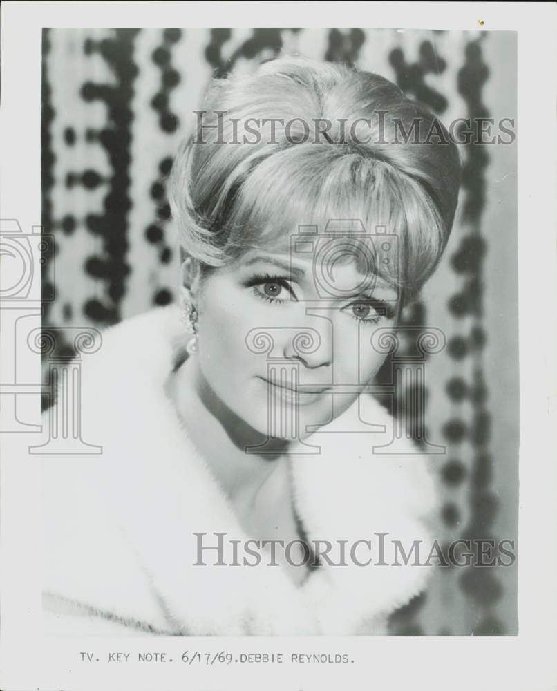 1969 Press Photo Actress Debbie Reynolds - kfp07822- Historic Images