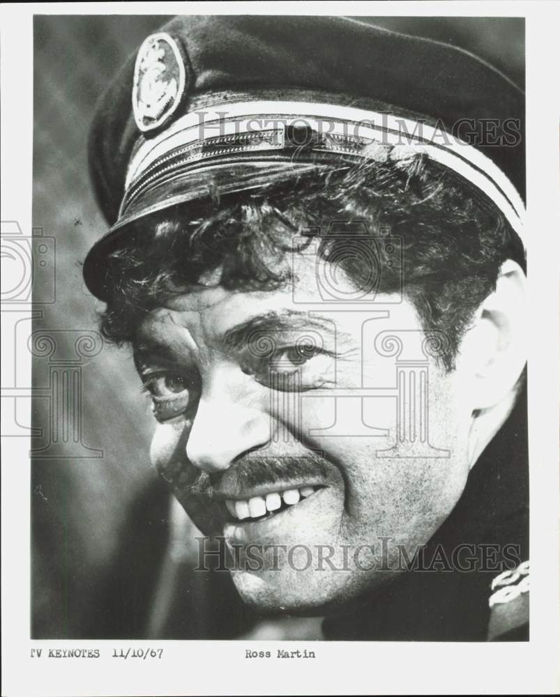 1967 Press Photo Actor Ross Martin in &quot;Wild, Wild West&quot; - kfp09248- Historic Images