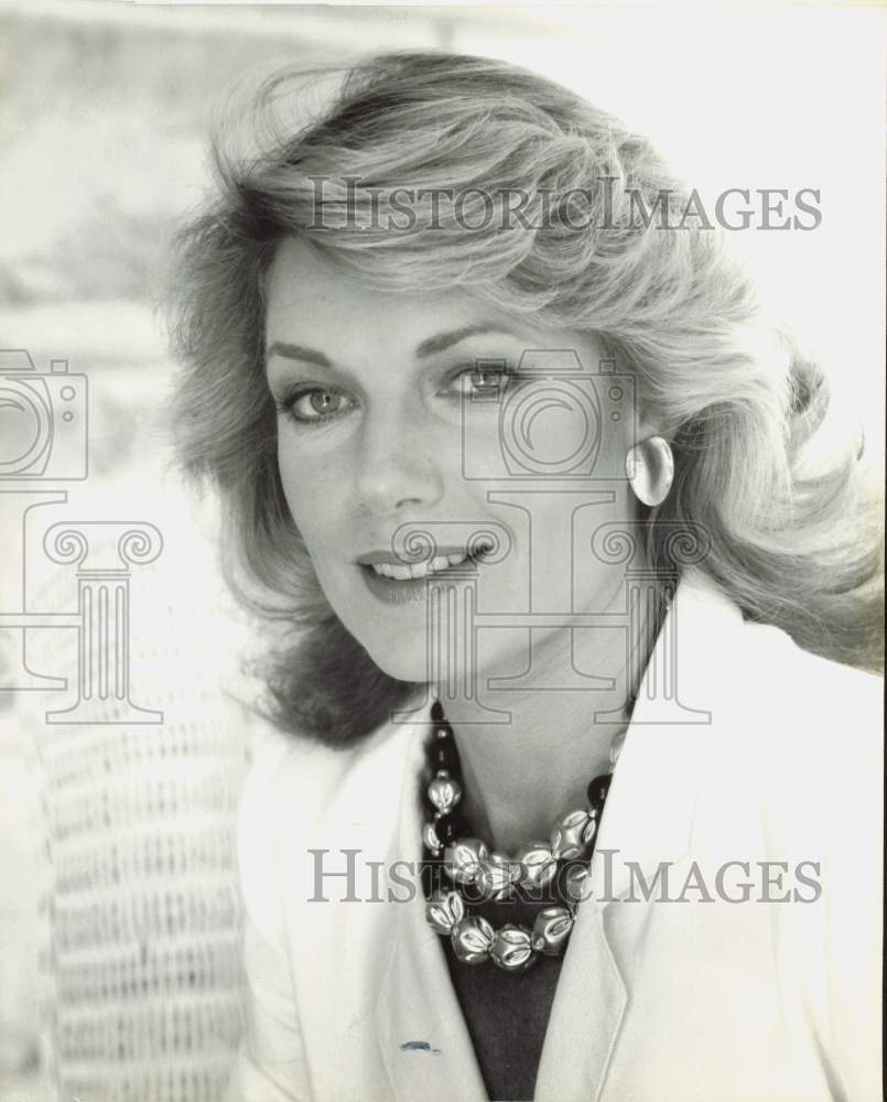 1984 Press Photo Actress Susan Sullivan - kfp09416- Historic Images