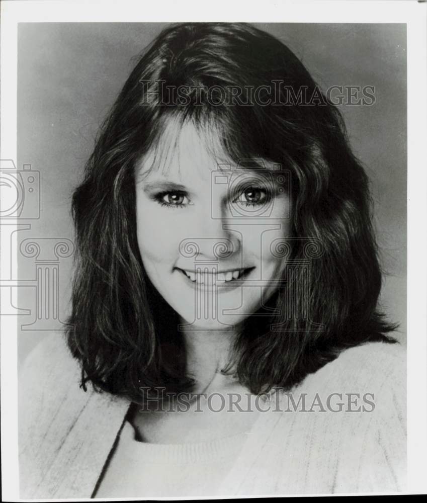 1987 Press Photo Actress Lynn Herring as Lucy Coe in &quot;General Hospital&quot;- Historic Images