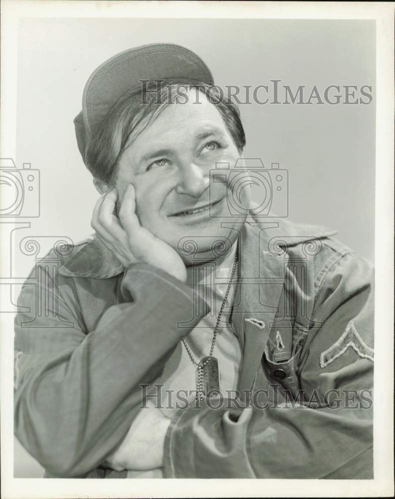 Press Photo Actor Maurice Gosfield on &quot;Top Cat&quot; - kfp12655- Historic Images