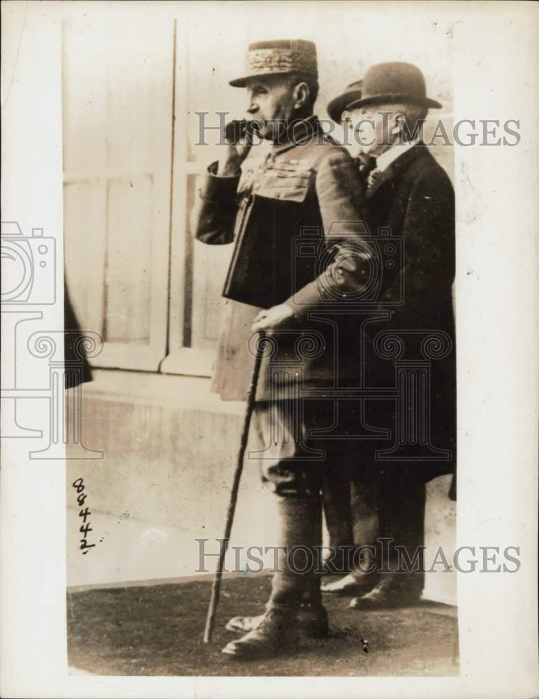 1919 Press Photo Marshal Foch, World War I, France - kfx02462- Historic Images