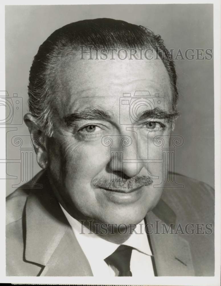 1968 Press Photo CBS news correspondent Walter Cronkite - kfx06146- Historic Images