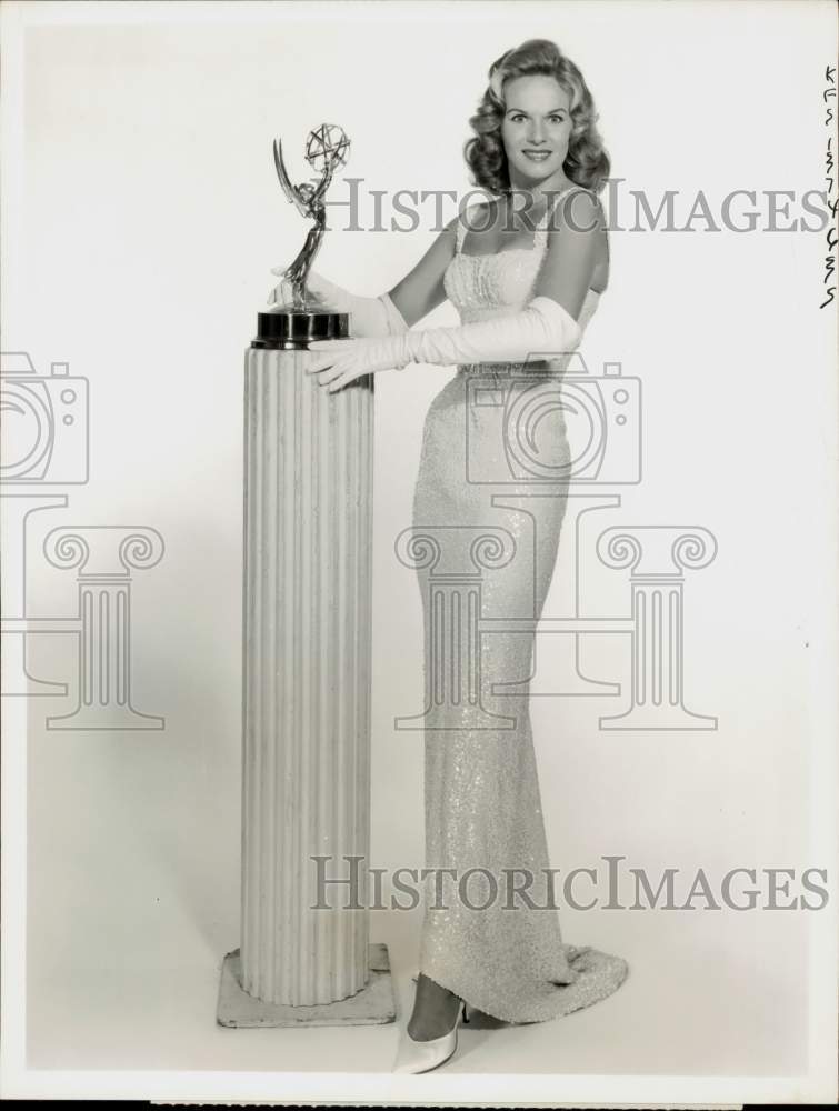 Press Photo Judy Carrol on the "Emmy Awards" telecast on the NBC-TV Network- Historic Images