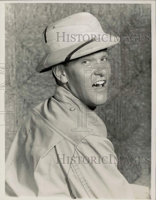 1958 Press Photo Tom Kennedy starring in "Big Game" - kfx09341- Historic Images