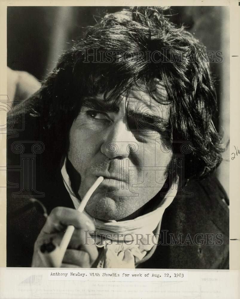 1983 Press Photo Actor Anthony Newley in &quot;Mr. Quilp&quot; - kfx13675- Historic Images