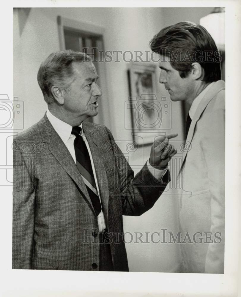 Press Photo Actors Robert Young and James Brolin Perform Scene - kfx14717- Historic Images