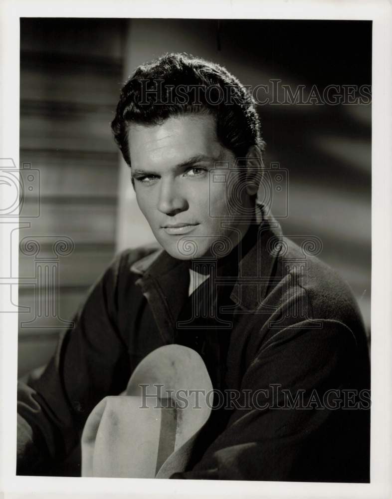 1961 Press Photo Actor Bruce Yarnell in TV Series &quot;Outlaws&quot; - kfx15184- Historic Images