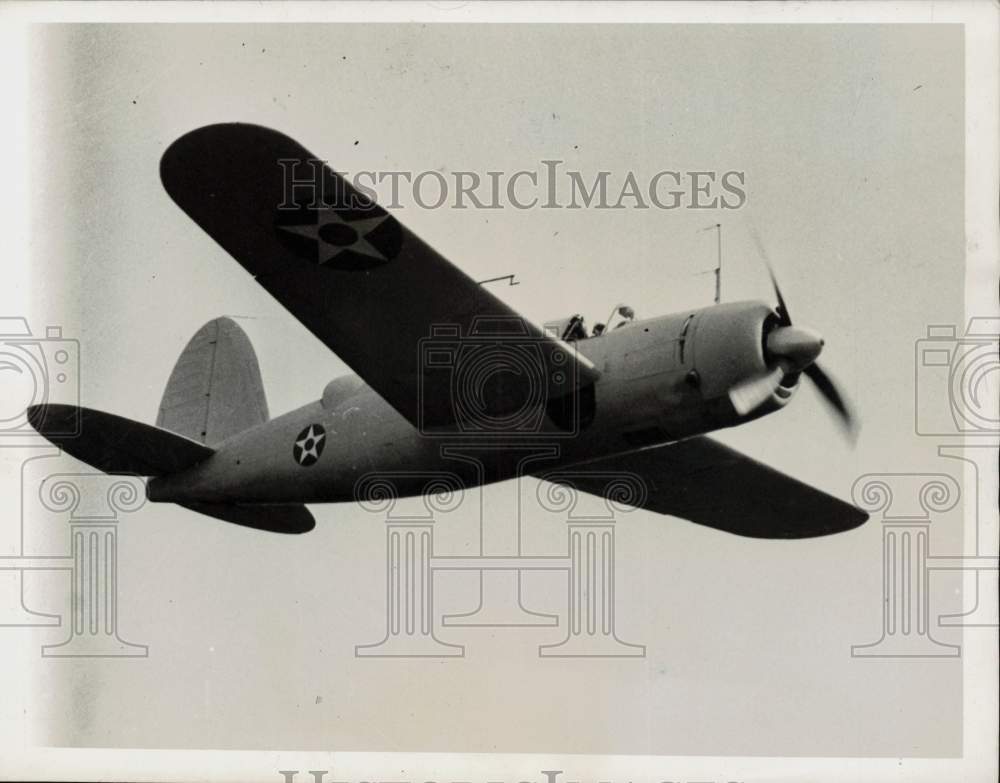 1941 Press Photo Brewster SBZ2-1 Long Range Navy Dive Bomber Airplane- Historic Images