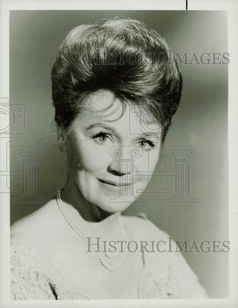 Press Photo Entertainer Jeanette Nolan of Television&#39;s &quot;The Richard Boone Show&quot;- Historic Images