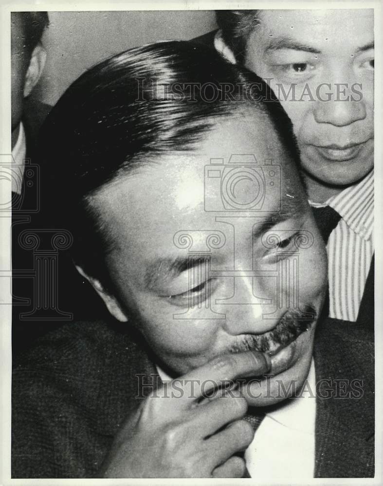 1968 Press Photo South Vietnam's Vice President Nguyen Cao Ny in Paris- Historic Images