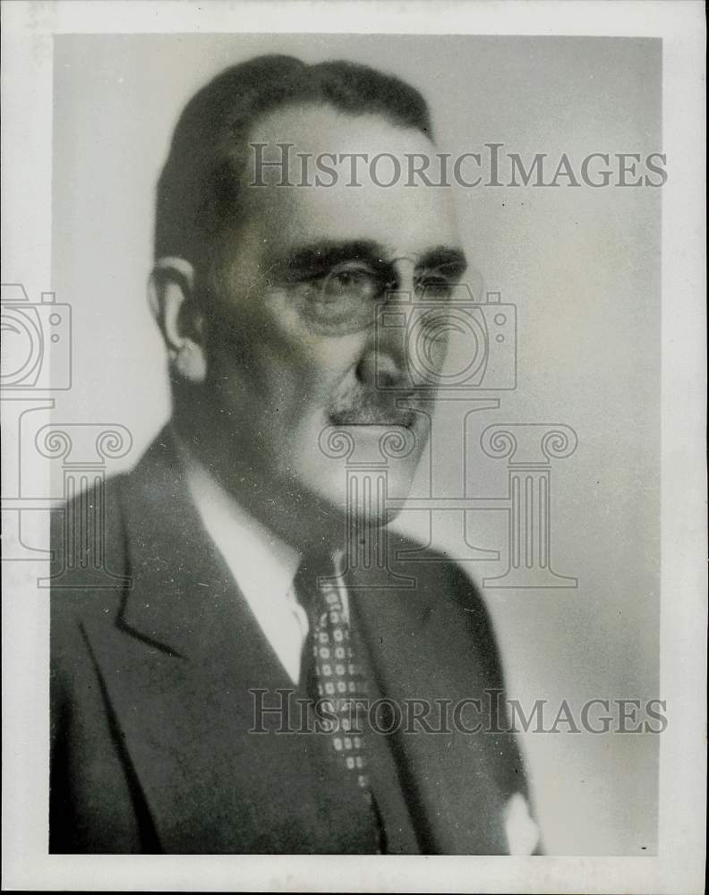 1955 Press Photo Joseph Pulitzer II, publisher of St. Louis Post-Disptach.- Historic Images