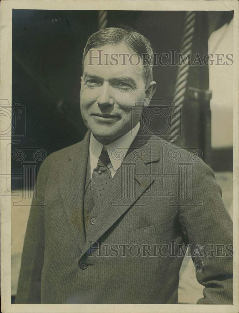 Press Photo John D. Rockefeller Jr. gives France $1,600,000 for restoration work- Historic Images