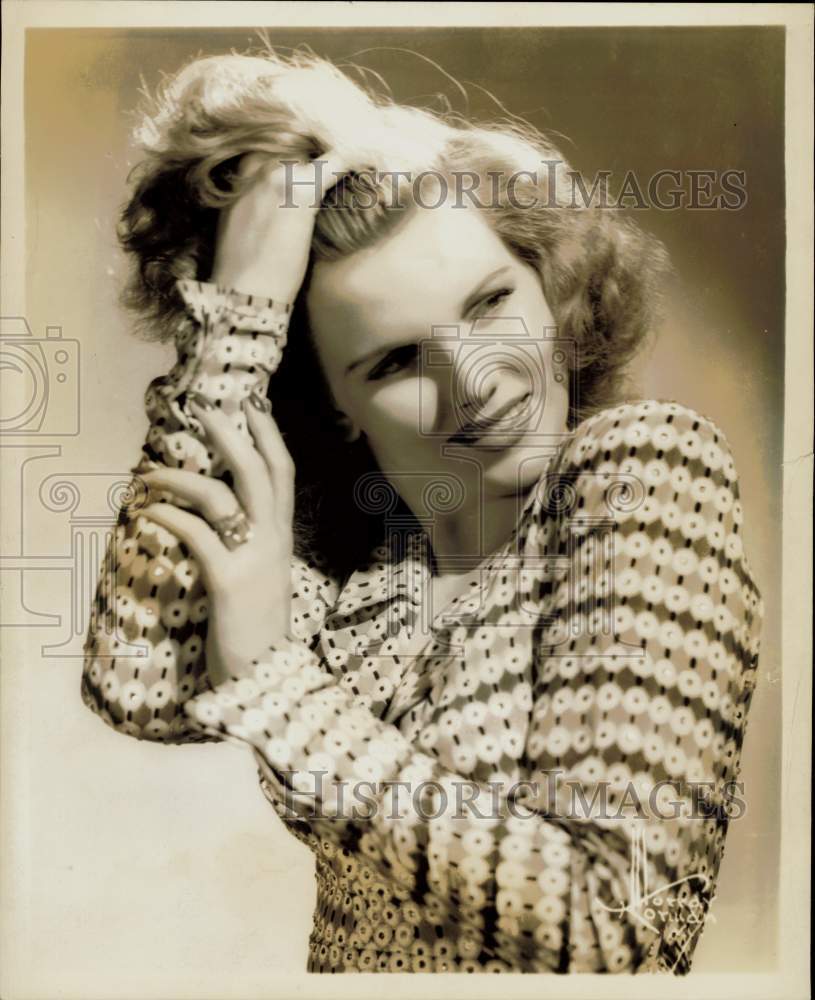 Press Photo &quot;High Kickers&quot; Movie Actress Joyce Matthews - kfx38192- Historic Images