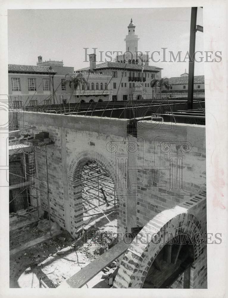 1967 Press Photo Construction of buildings at Stetson College of Law - lra03298- Historic Images