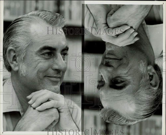 1970 Press Photo Ralph Hershey shown in a cheerful mood - lra09455- Historic Images
