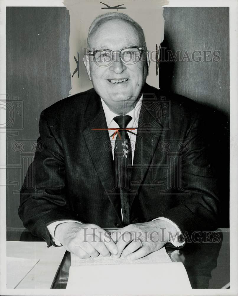 Press Photo Philip Elliott, Circuit Court Judge - lra13072- Historic Images