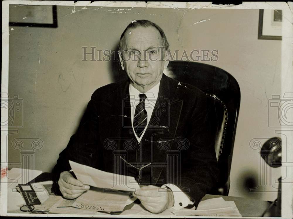 1948 Press Photo Daniel C. Roper, former United States Secretary of Commerce- Historic Images