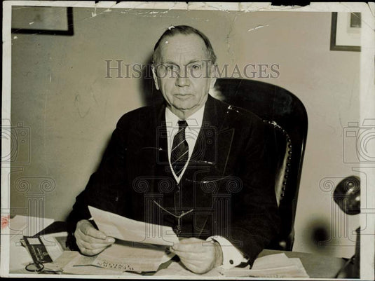 1948 Press Photo Daniel C. Roper, former United States Secretary of Commerce- Historic Images