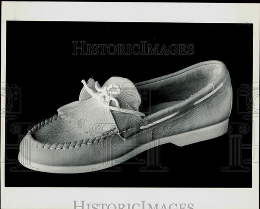 1989 Press Photo A boat shoe - lra17393- Historic Images