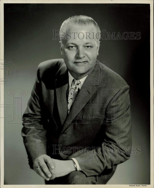 1958 Press Photo Cliff Erdahl of Tacoma - lra17948- Historic Images