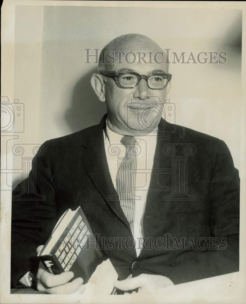 1962 Press Photo Benjamin Epstein, national director of Anti-Defamation League- Historic Images