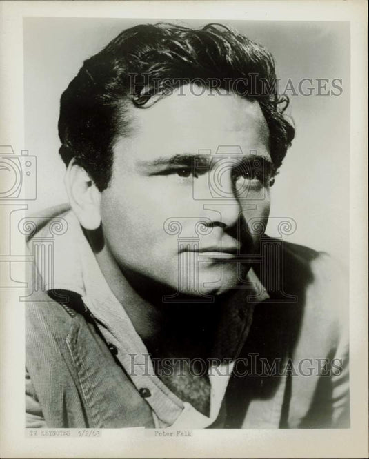 1963 Press Photo Actor Peter Falk - lra18842- Historic Images