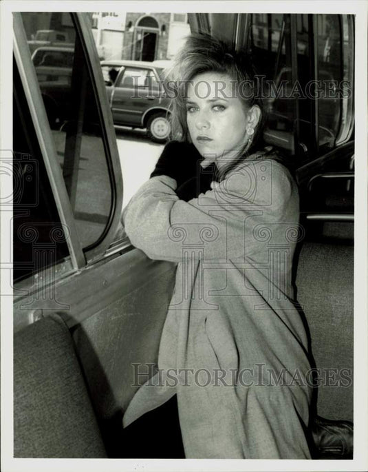 1987 Press Photo Renee Estevez stars as Max in "Babies Having Babies"- Historic Images
