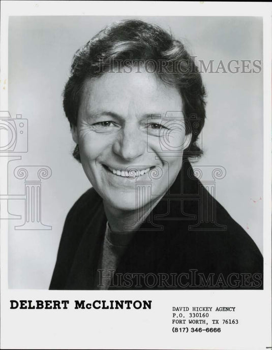 Press Photo Delbert McClinton, singer - lra23707- Historic Images