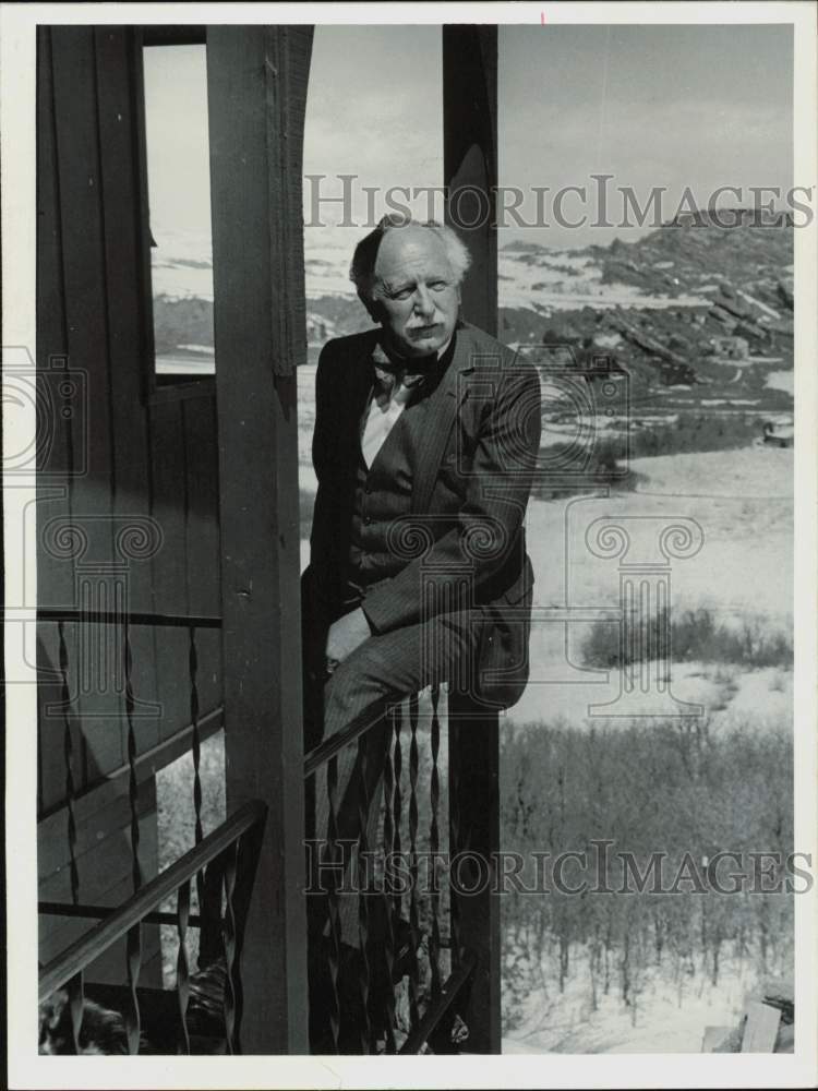 1980 Press Photo Dr. William Boast, Former Dean at Denver Community College- Historic Images