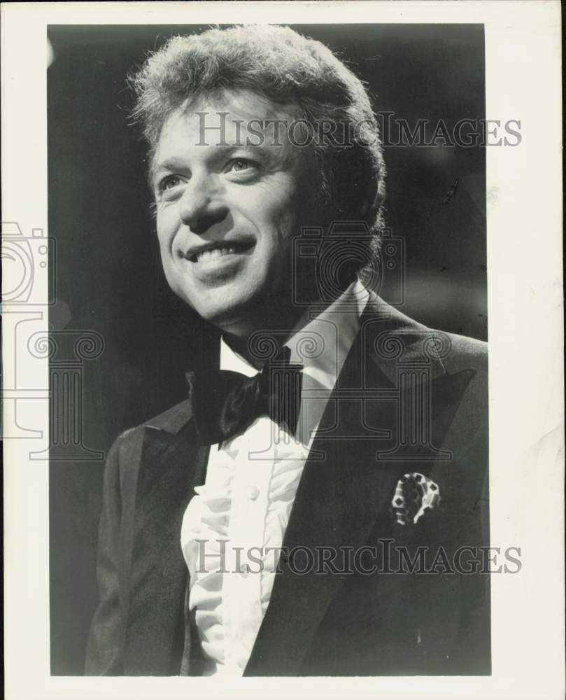 1979 Press Photo Steve Lawrence stars in The Sentry Collection special- Historic Images