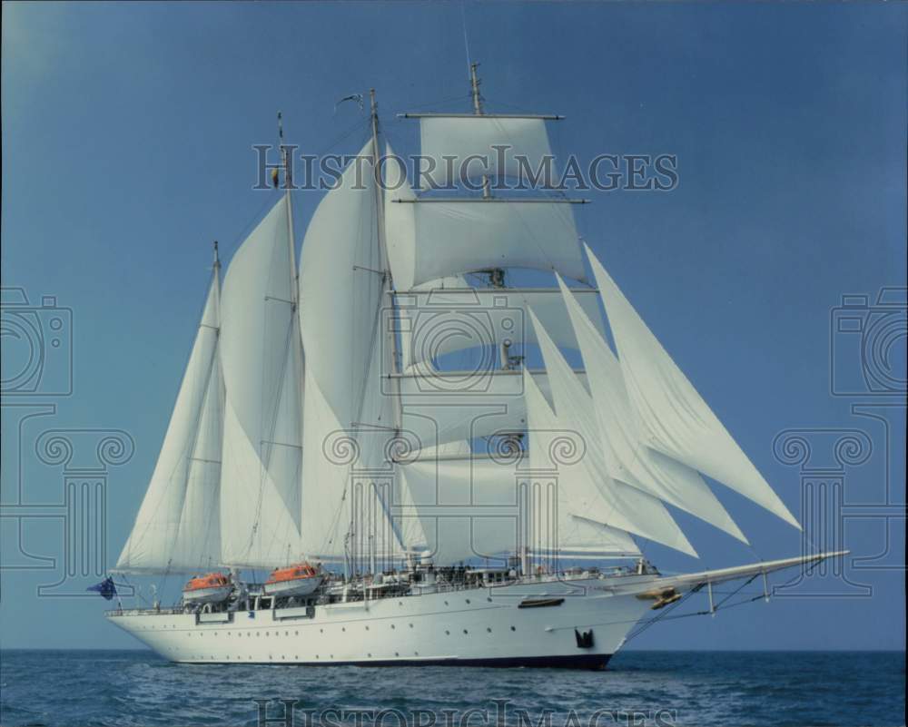 1991 Press Photo The Star Flyer ship - lra34279- Historic Images