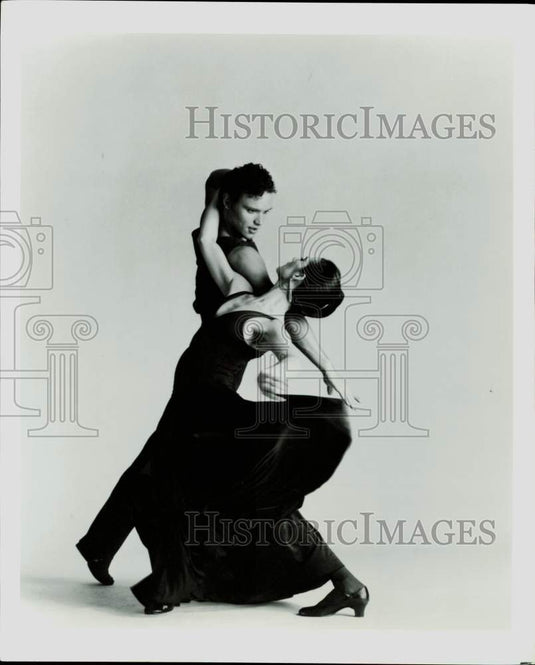 Press Photo Ballet Hispanico of New York dancers perform in "Tito on Timbales"- Historic Images