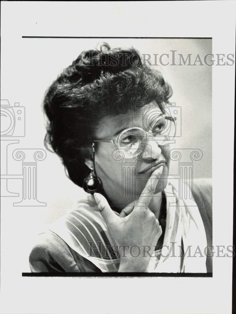 1988 Press Photo National Education Association president, Mary Futrell- Historic Images