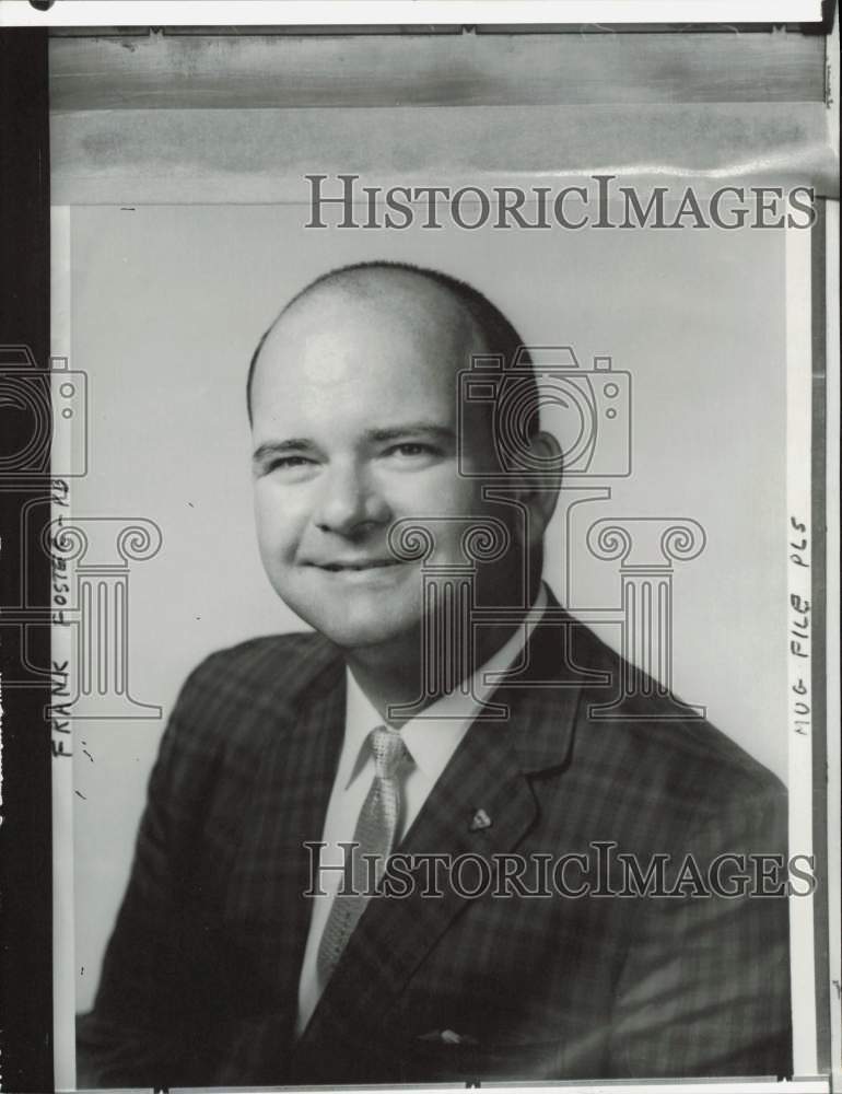 1969 Press Photo Frank Fosler, candidate - lra55920- Historic Images