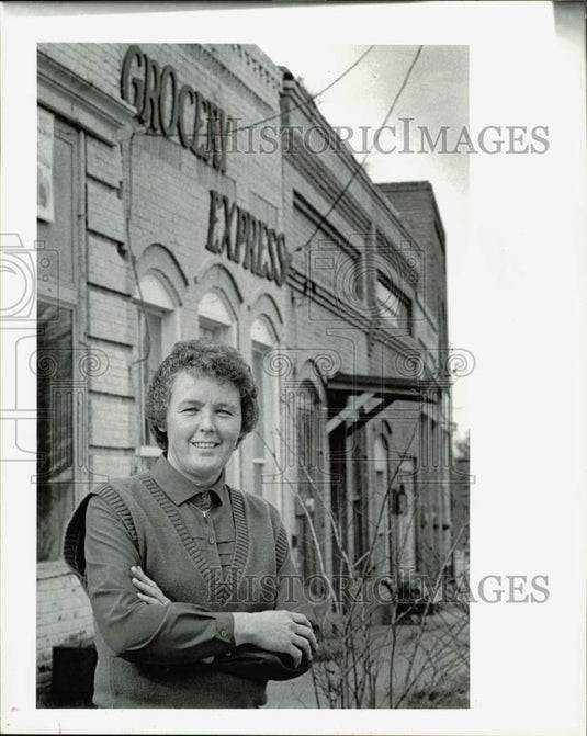 1987 Press Photo Mayor of Sharon Nancy Scronce - lra59940- Historic Images