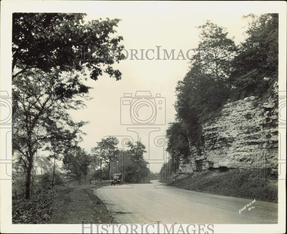 Press Photo Picturesque view of the Cliff Drive - lra61485- Historic Images