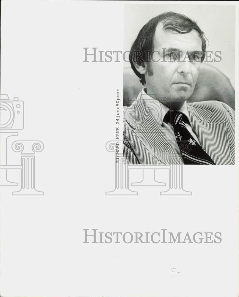 1980 Press Photo Hallandale Council member Richard Kane - lra63079- Historic Images