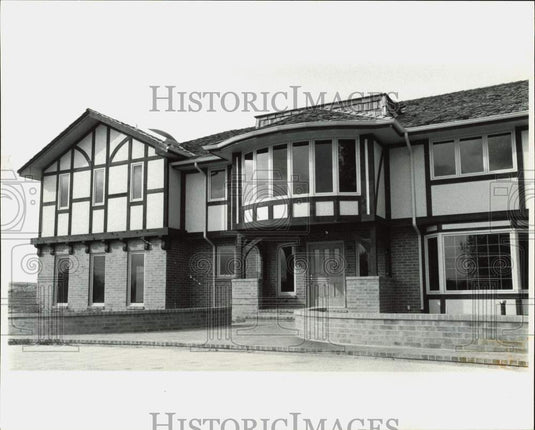 1980 Press Photo Palatial Cherry Hills Reserve house by Landminers in Colorado- Historic Images