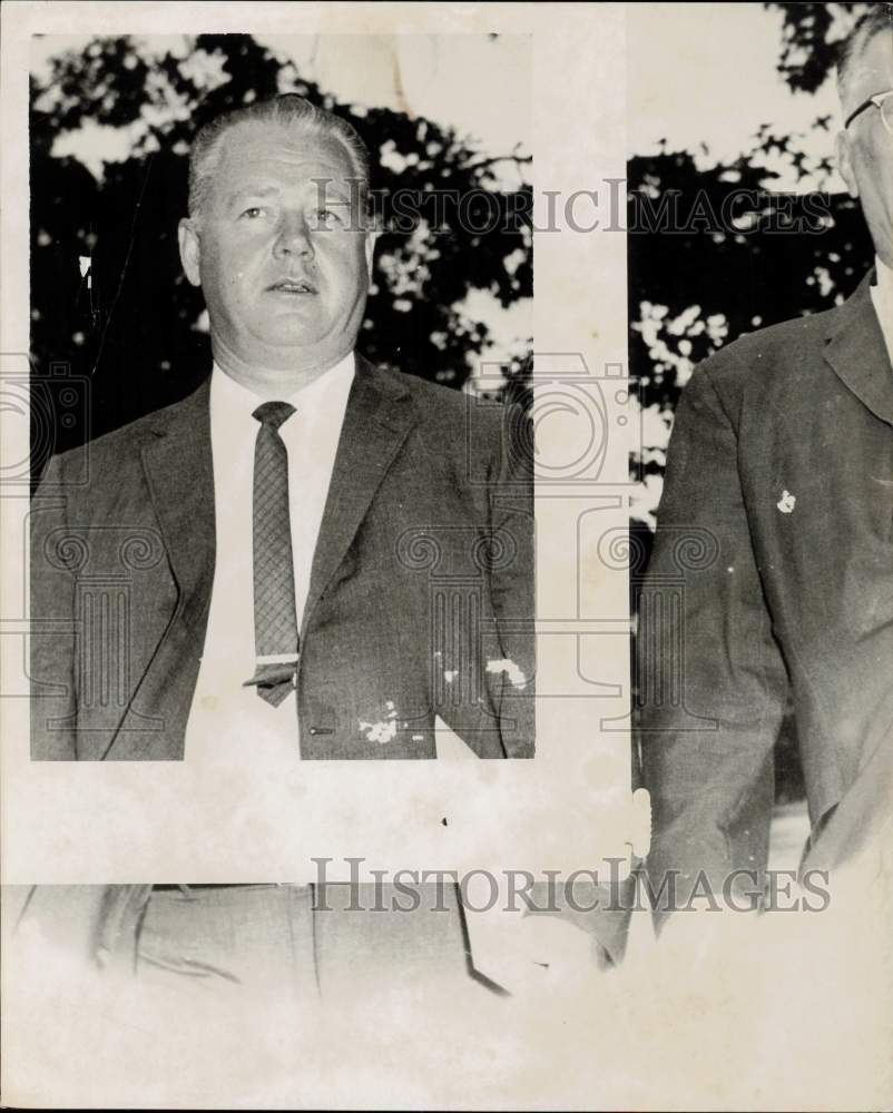 1963 Press Photo Sergeant William Bradley of Boston Police Department- Historic Images