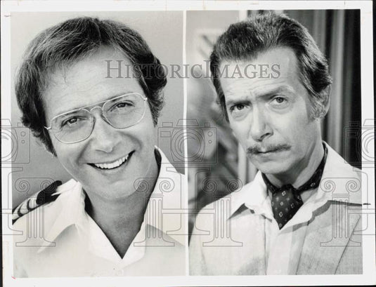 1981 Press Photo TV Series "The Love Boat" Actor Bernie Kopell - lra75527- Historic Images