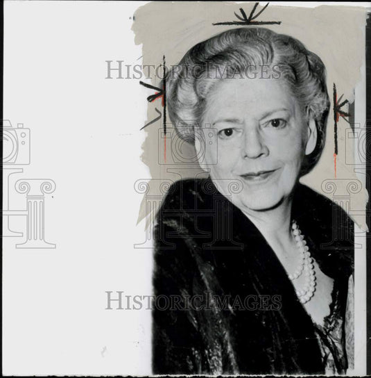 1959 Press Photo Ethel Barrymore, actress - lra80170- Historic Images