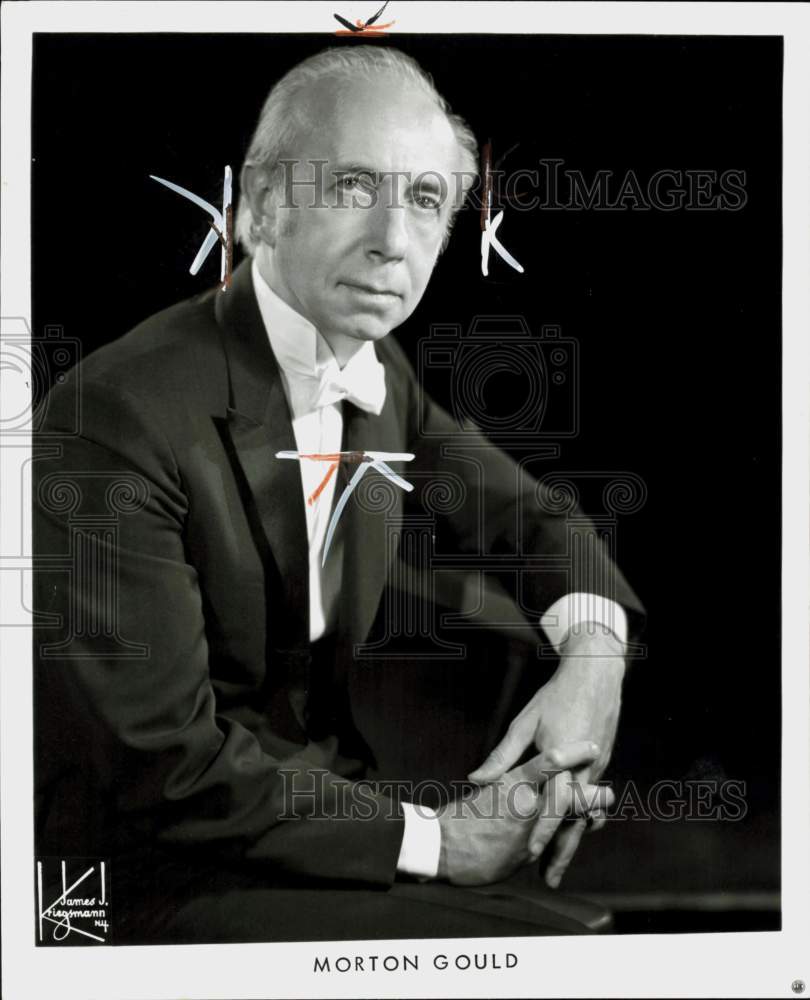 1971 Press Photo Morton Gould, conductor - lra82029- Historic Images