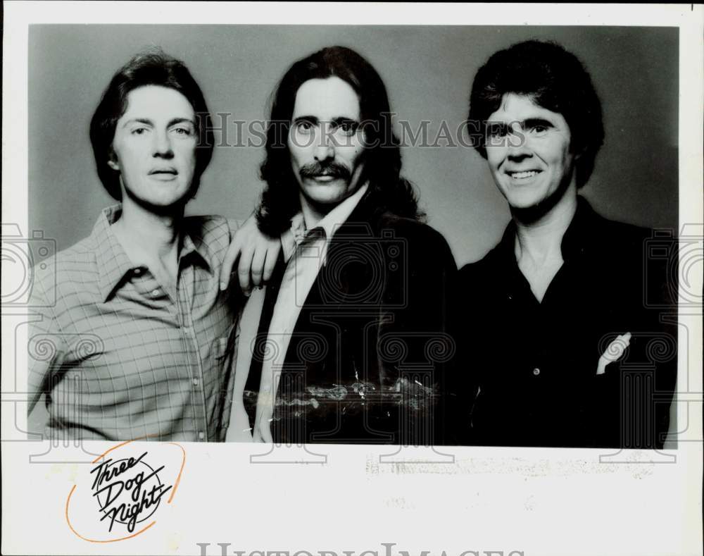 Press Photo Musical group Three Dog Night - lra86080- Historic Images