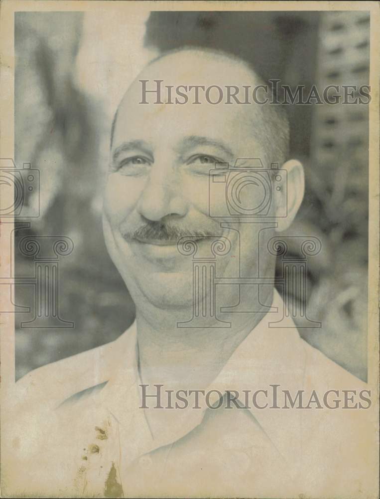 1973 Press Photo Carl Rongo, political candidate - lra91582- Historic Images