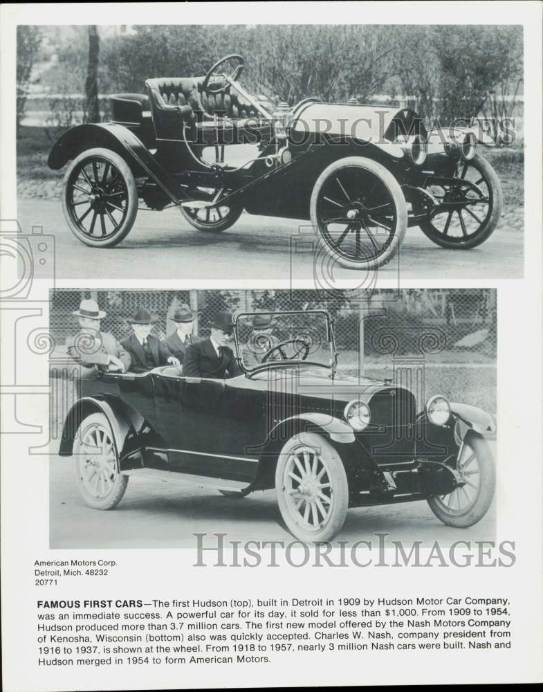 1977 Press Photo The first Hudson car and first new model offered by Nash Motors- Historic Images