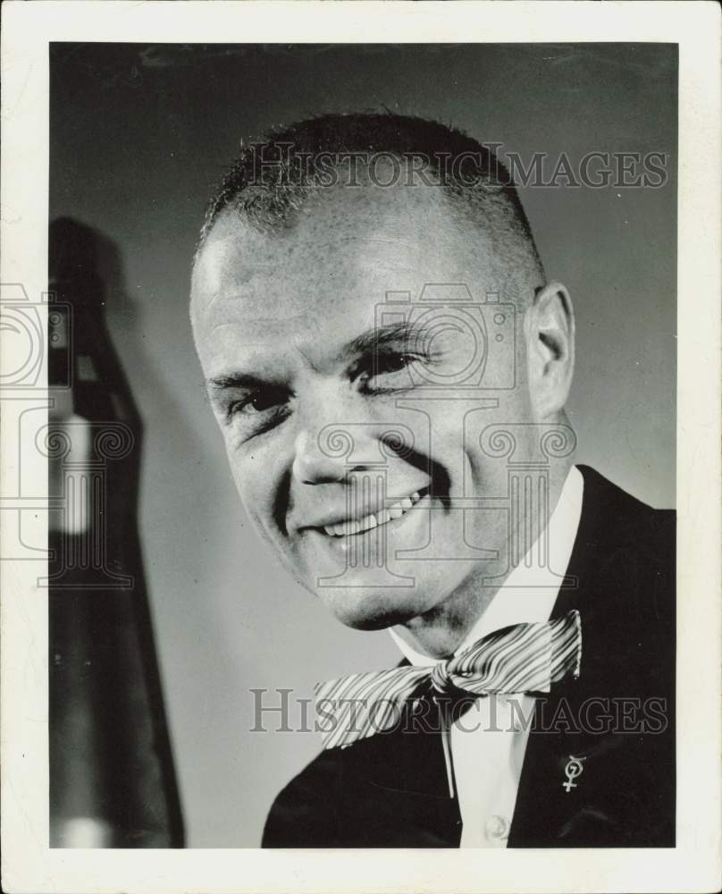 Press Photo Lieutenant John Herschel Glenn Jr., Project Mercury Astronaut- Historic Images