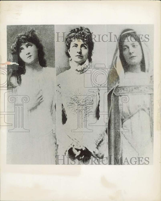 Press Photo Mary Anderson, Helena Modjeska, Eleanor Robson in "Romeo and Juliet"- Historic Images